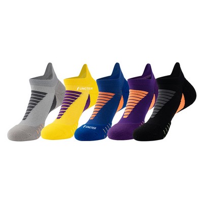 Athletic Socks Low Cut Cushion Running Socks Breathable Comfort for Sports