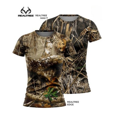 4.4 oz. Realtree® Women's Polyester Interlock T-Shirt