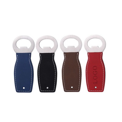 Leatherette Bottle Opener