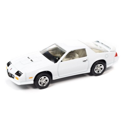 3" 1:64 Scale Die Cast 1991 Chevrolet Camaro Z28 Premier Series White Full Color Logo (u)