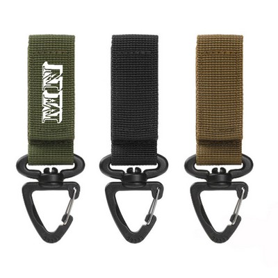 360 Degree Rotating Multi-Purpose Nylon Carabiner