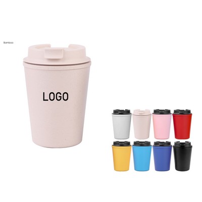 12Oz Travel Reusable Cups With Lid