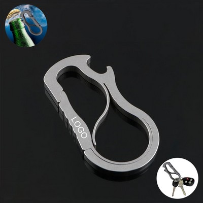 Anti-lost Carabiner With Bottle Opener