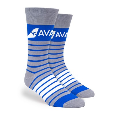 Two Color Stripes Simpler Socks