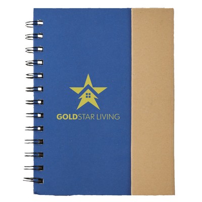 Eco Magnetic Notebook W/ Sticky Notes & Pen