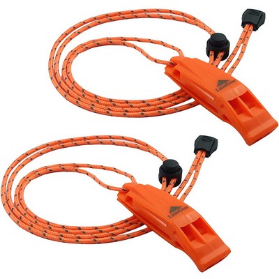 Emergency Whistles with Lanyard