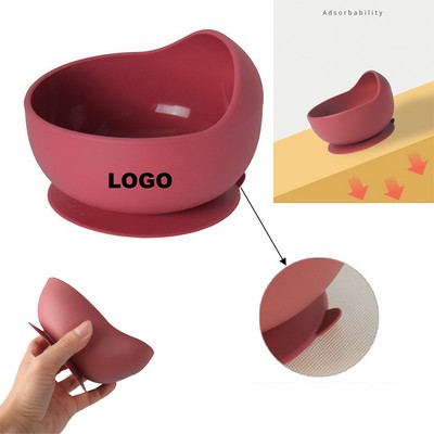 Silicone Baby Suction Cup Bowl