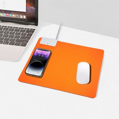 Foldable Wireless Charging Mouse Pad