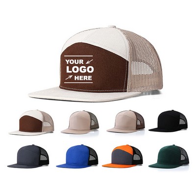 7 Panels Mesh Trucker Cap