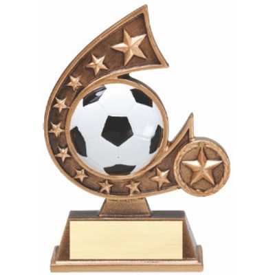 5 3/4" Soccer Resin Trophy