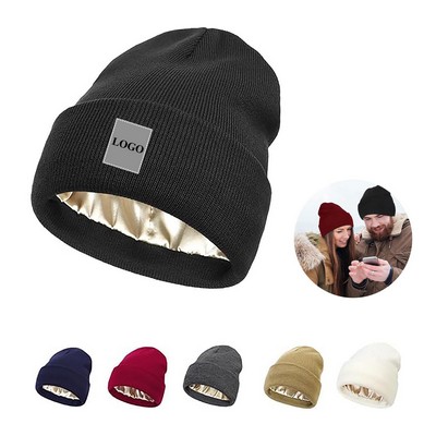 Satin Lined Winter Beanies