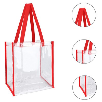 Clear PVC Stadium Tote