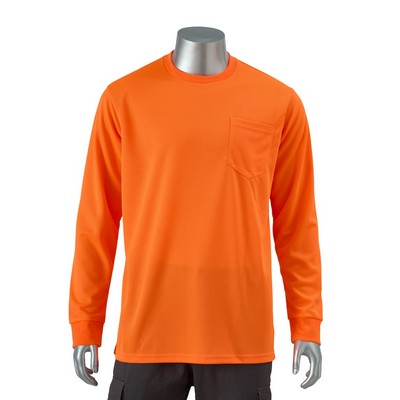 Non-ANSI Safety Workwear High Viz T-Shirt w/ Pocket