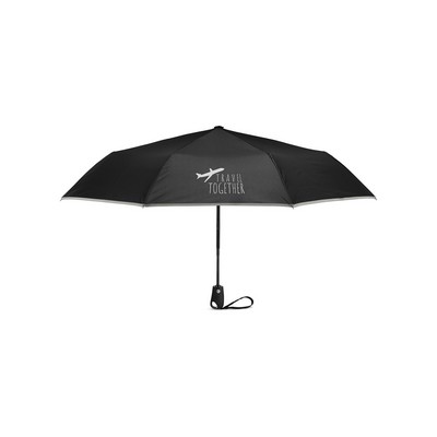 42" Auto Open Umbrella with Reflective Trim