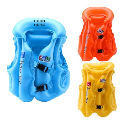 Inflatable Snorkel Vest For Kids