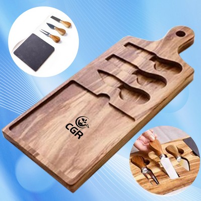 Charcuterie Board Set in Sleek Slate