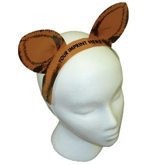 Digital Tiger Ears w/Elastic Band