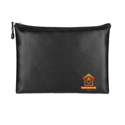 Waterproof And Fireproof Zipper Document Bag