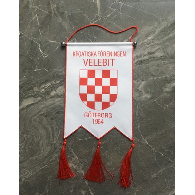 9.8"x 6.8" Custom Championship Hanging Banner