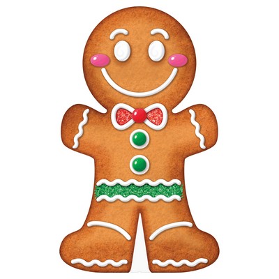 Gingerbread Man Cookie Stand-Up