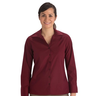 Edwards Shirts & Blouses Women's Long Sleeve Lightweight Poplin Shirt