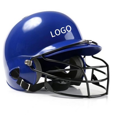 Baseball Softball Batting Helmet With Facemask