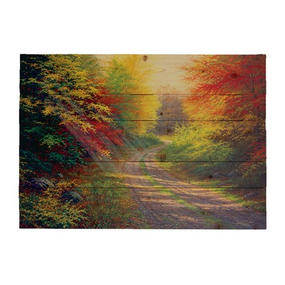 October Light by Charles White Painting Print on decorative wood wall decor