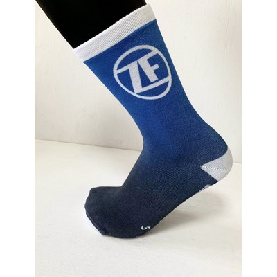 Custom Crew Dress Socks with Full Color Sub