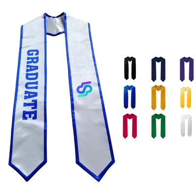 Full Color Graduation Honor Shawl MOQ50