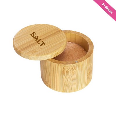 Bamboo Salt Container