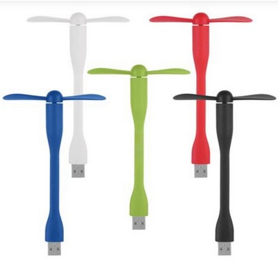 USB Two Blades Mini Flexible Fan