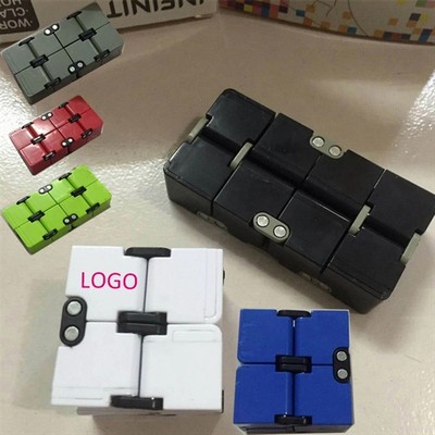 Plastic Finger Tips Toys Fidget Infinity Cube