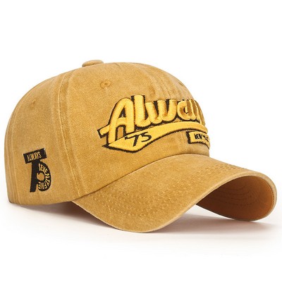 Embroidery Athletic Baseball Cap