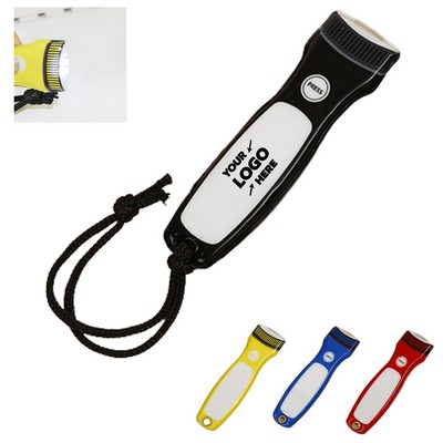 LED Flat Flashlight With Magnet