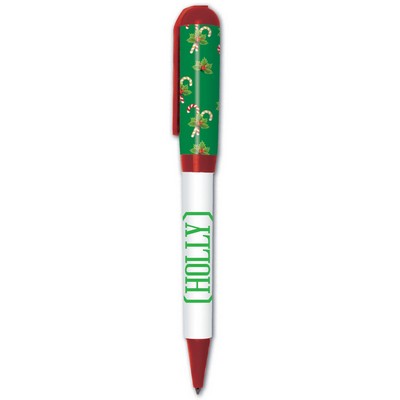 USA Candy Cane Designer Jumbo Twist Pen