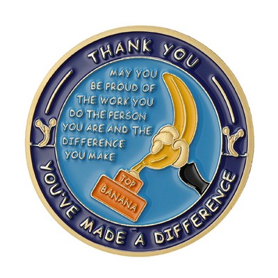 1.38" Soft Enamel Challenge Coin