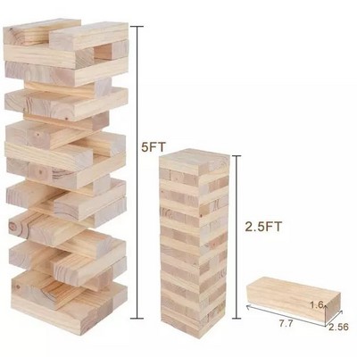 Mini Wooden Tower Game