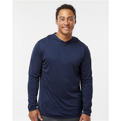 Holloway® Momentum Hooded Long Sleeve T-Shirt