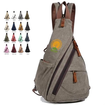 Canvas Sling Bag