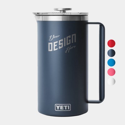 64 oz YETI® Stainless Steel Vacuum Insulated French Press w/ Twist Lock Lid