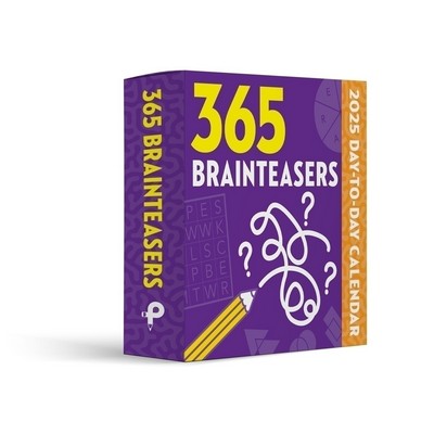 365 Brainteasers 2025 Day-to-Day Calendar