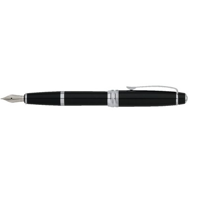 Cross® Bailey™ Polished Black Lacquer Fountain Pen