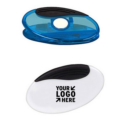 Oval Plastic Magnetic Clip