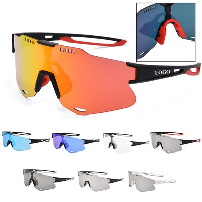 Uv 400 Anti-Sand Cycling Sunglasses With Anti-Fog Vent