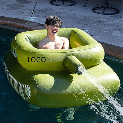 Tank Shaped Swimming Ring