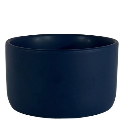 16 oz Saginaw River Candle Bowl - Prussian Blue Satin