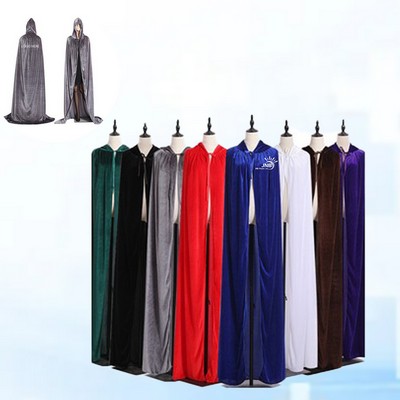 Holiday Hooded Cape Cloak