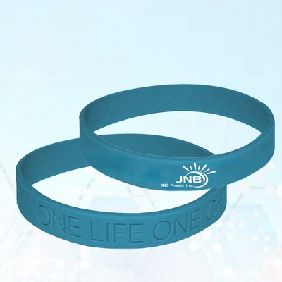 Embossed Silicone Wristband