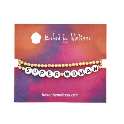 Letter Bead Bracelet Set