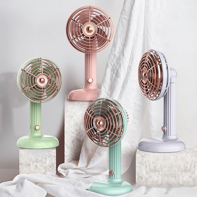 Summer Cartoon Classic Handheld USB Rechargeable Fan